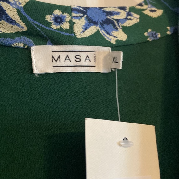 Masai Copenhagen green knit dress xl nwt - Picture 3 of 6